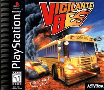 Vigilante 8 (US) box cover front